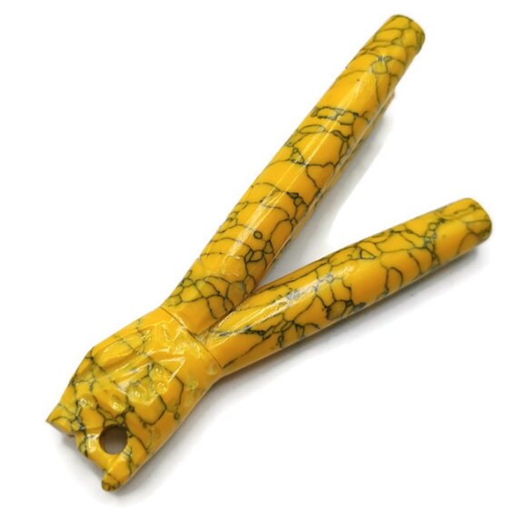 Accessories - Kuripe Three Legs Peruvian Carved Stone Puma Design